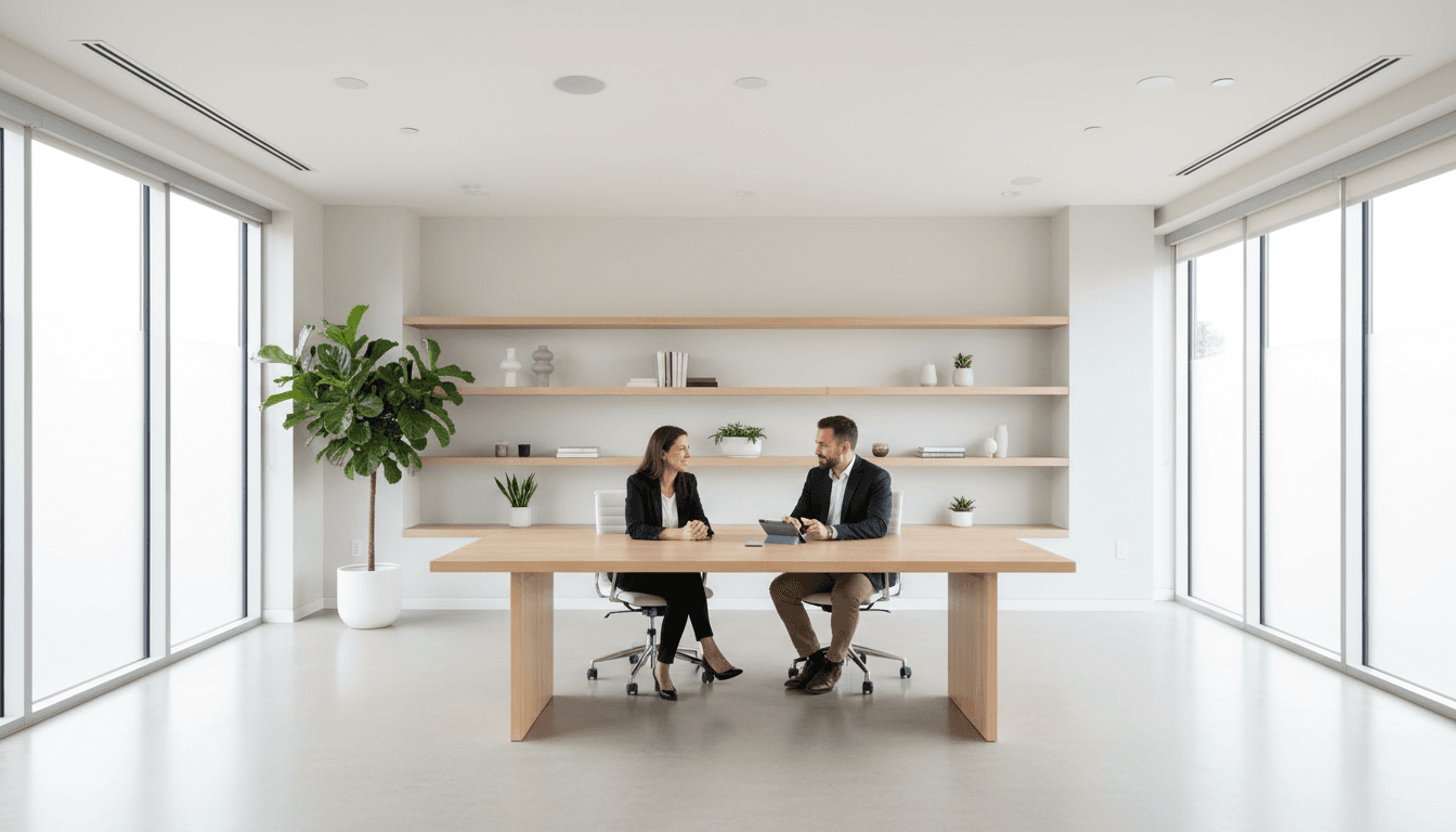 Professional behavior analysis consultation in progress at Behaviorera office in Tampa